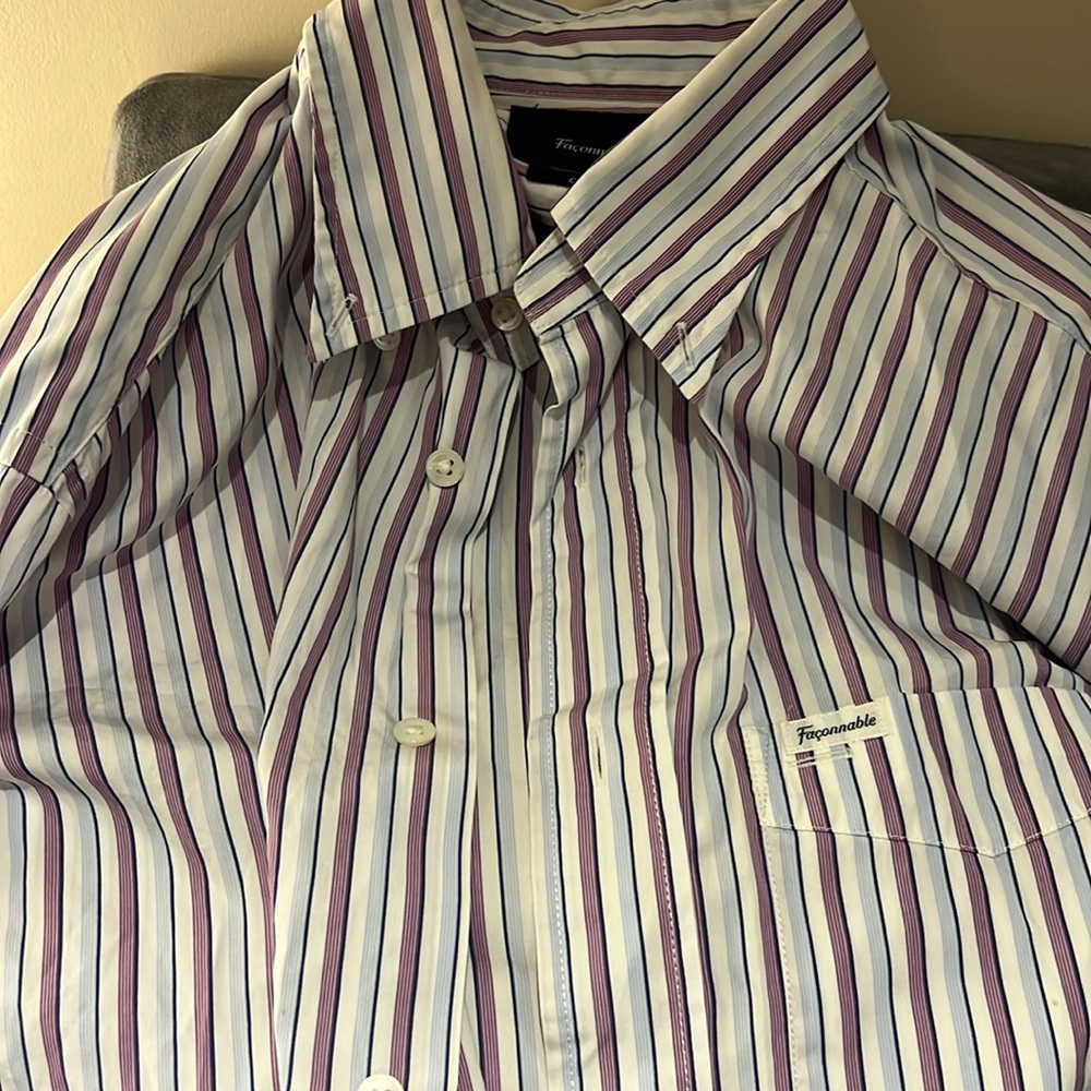 Faconnable classique button down shirt size M